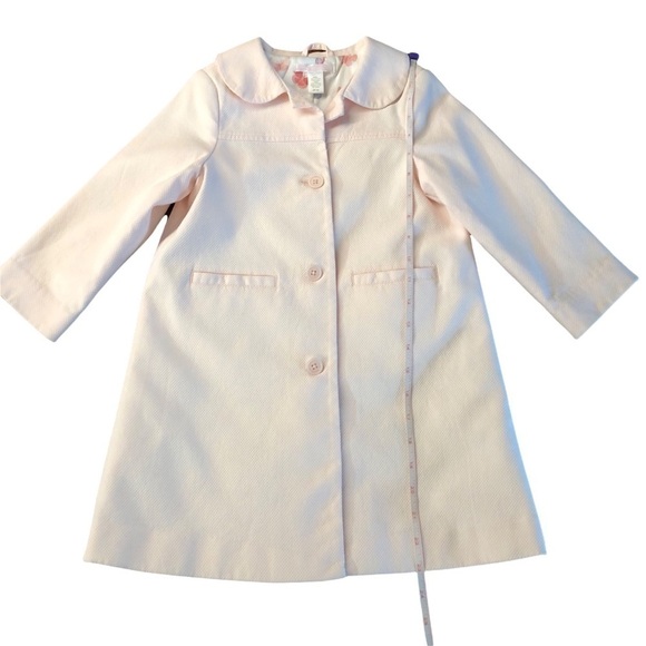 JANIE AND JACK GIRLS DARLING SPRING PINK LIGHTWEIGHT JACKET SIZE 2T-3T - Picture 8 of 9